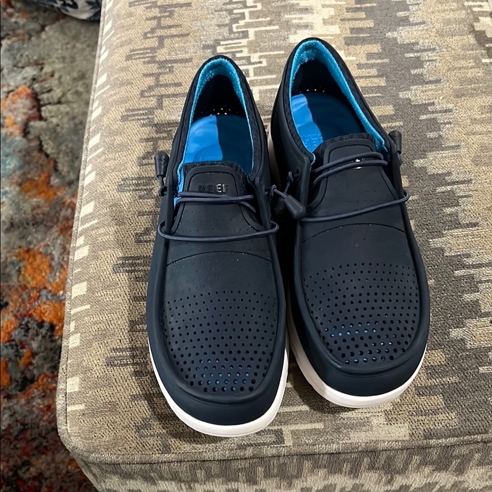 Reef Men's Navy Boat Shoes